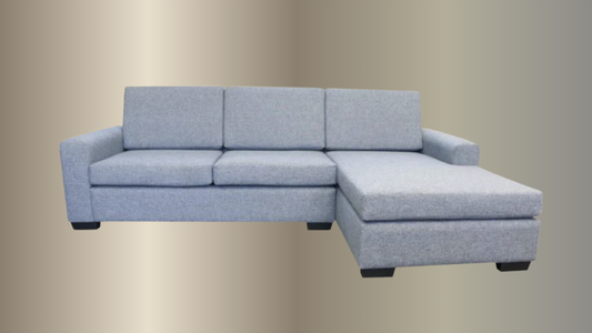 Manilla Sofa with chaise (Grey)