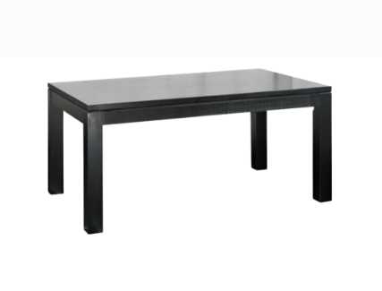 Royal Black Solid wood Dining table with Chairs (1.5m/1.8m Table)