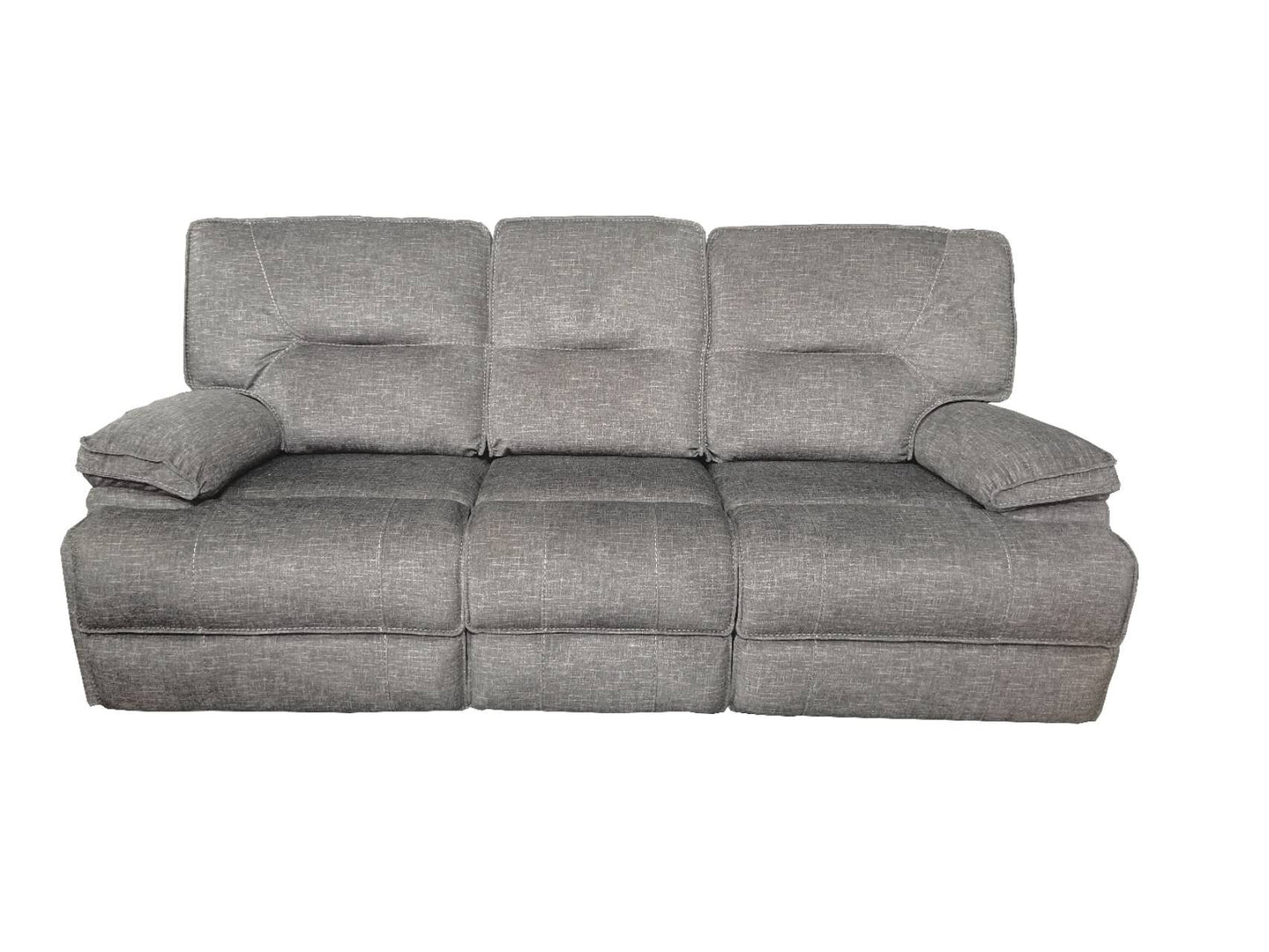 Maryla Fabric Recliner Power Suite With USB (DARK GREY)