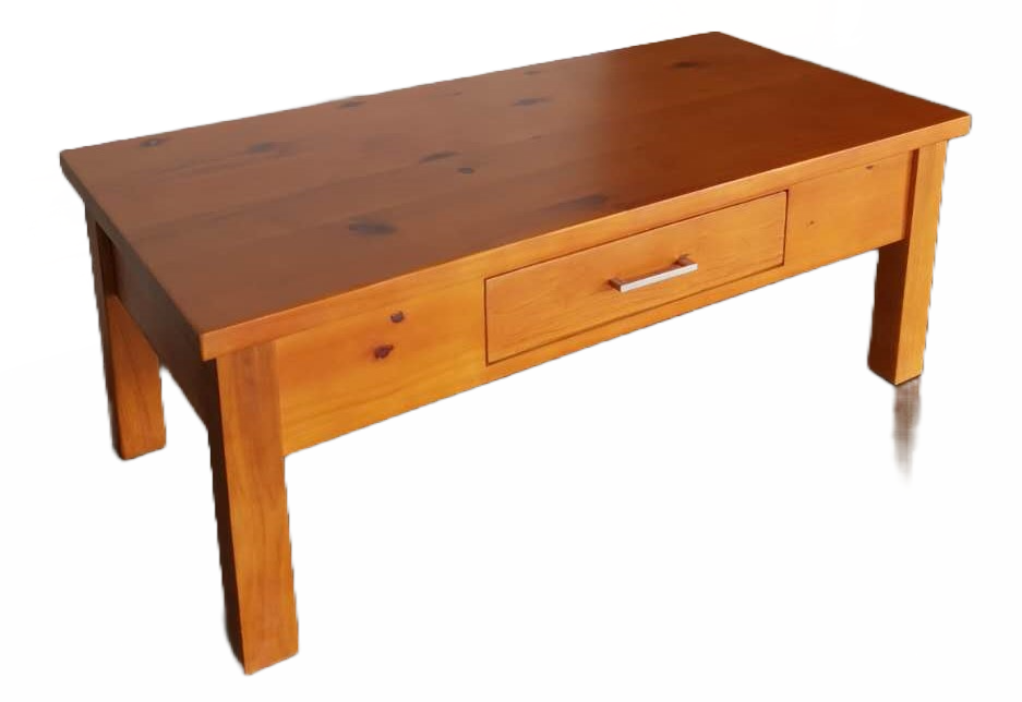 Pine Nature 1- Drawer Coffee Table
