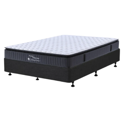 Sleeptime Pocket Pillowtop Mattress with Base