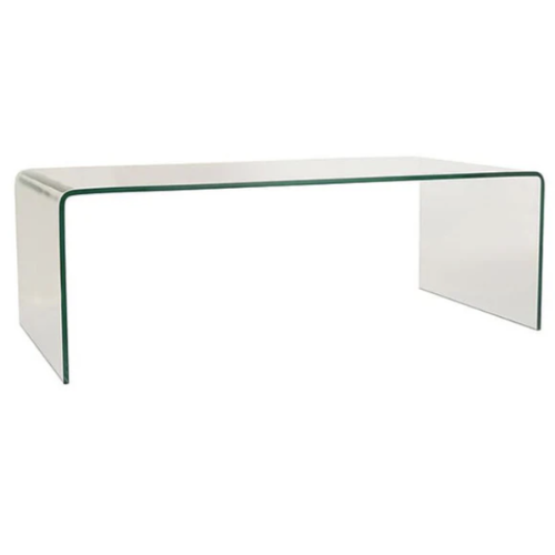 U-Shape Glass Coffee Table