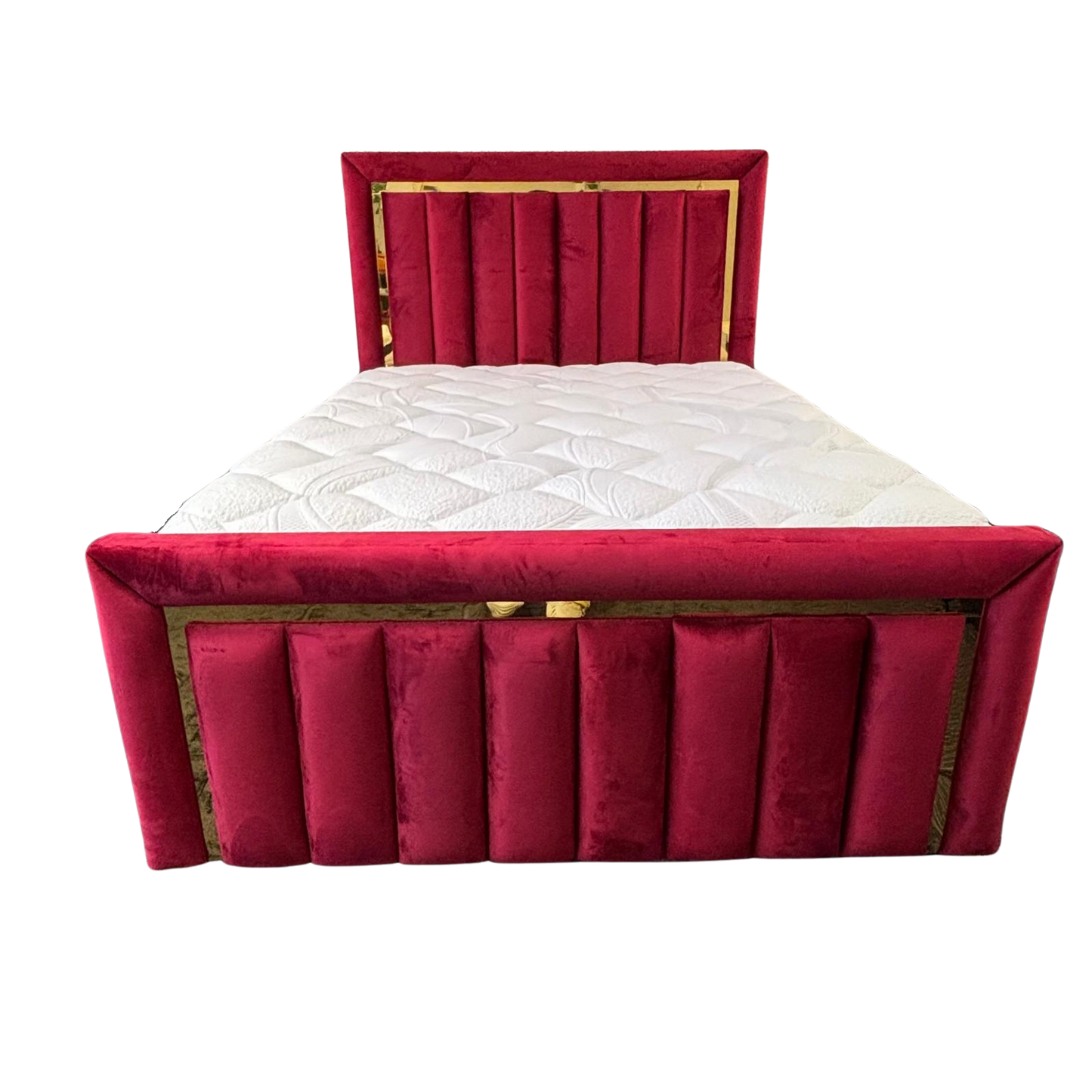 Rubic Storage Bed Base + Headboard