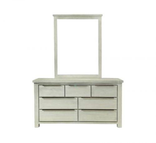 Maranda 7 Drawer Dresser with Mirror