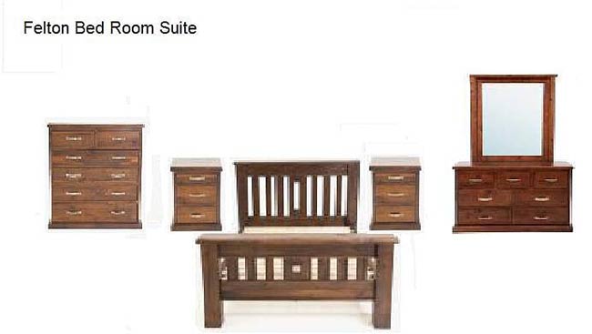 Felton 5 Pcs Bedroom Suite