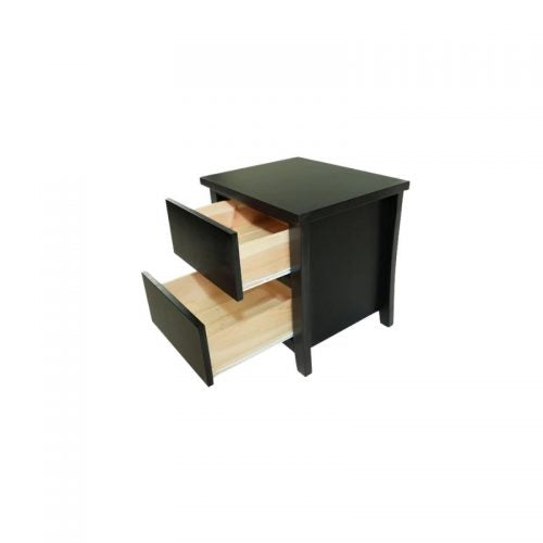 Paiden Bedside Drawer Black