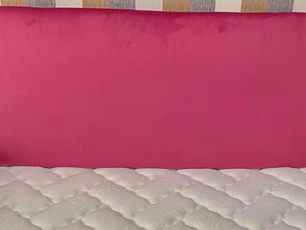 Single Headboard - Pink Plush
