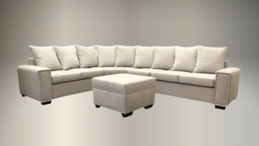 Boston Corner sofa (Pearl white)