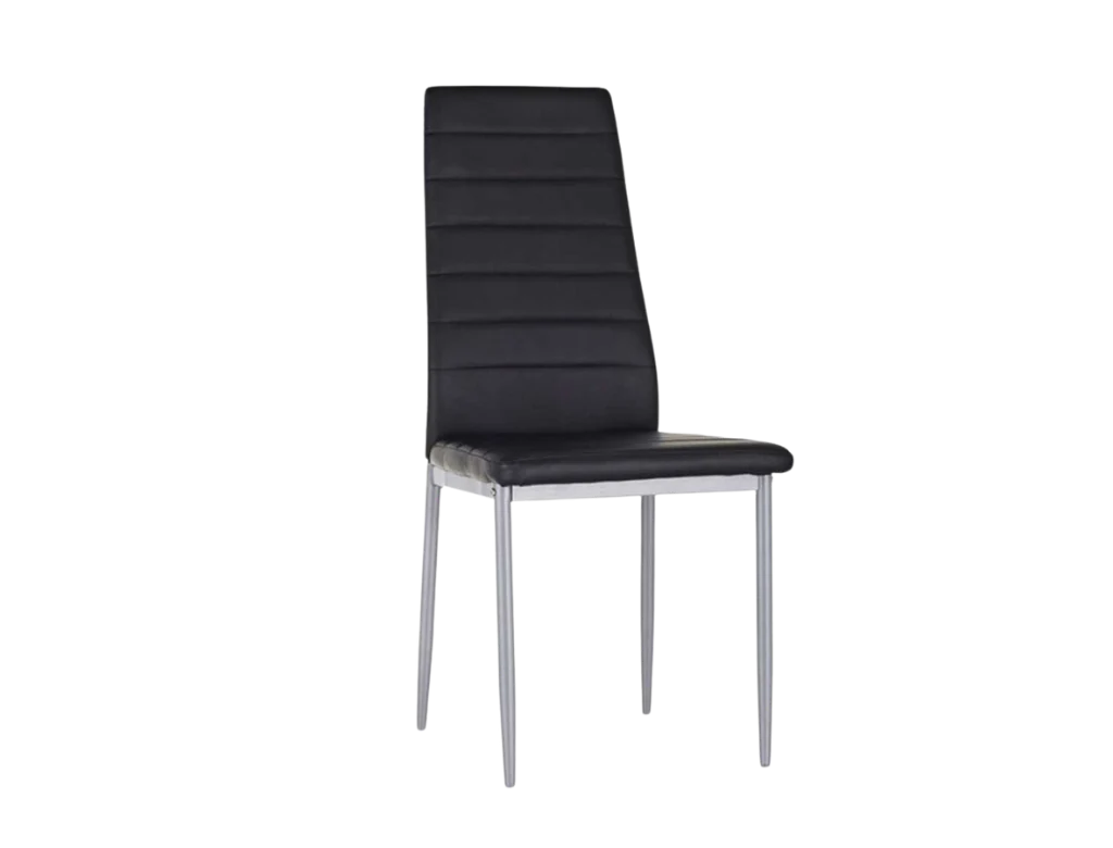 Urban Gloss Dining Chair Black/Beige