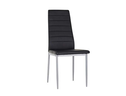 Urban Gloss Dining Chair Black/Beige