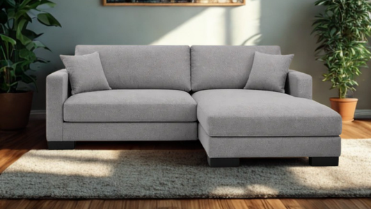 Cuba Comfy Sofa (Light Grey)
