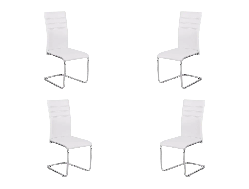 Bessie Dining Chair White/Black