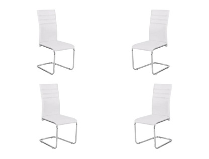 Bessie Dining Chair White/Black