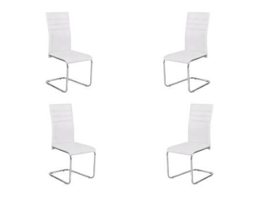 Bessie Dining Chair White/Black