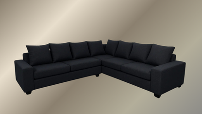 Ashlee Corner Sofa (Charcoal Grey)