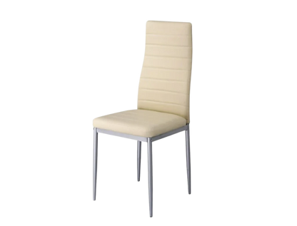 Urban Gloss Dining Chair Black/Beige