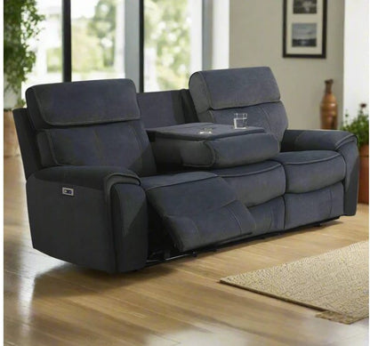 Little Raven Recliner-Power USB Lounge Suite