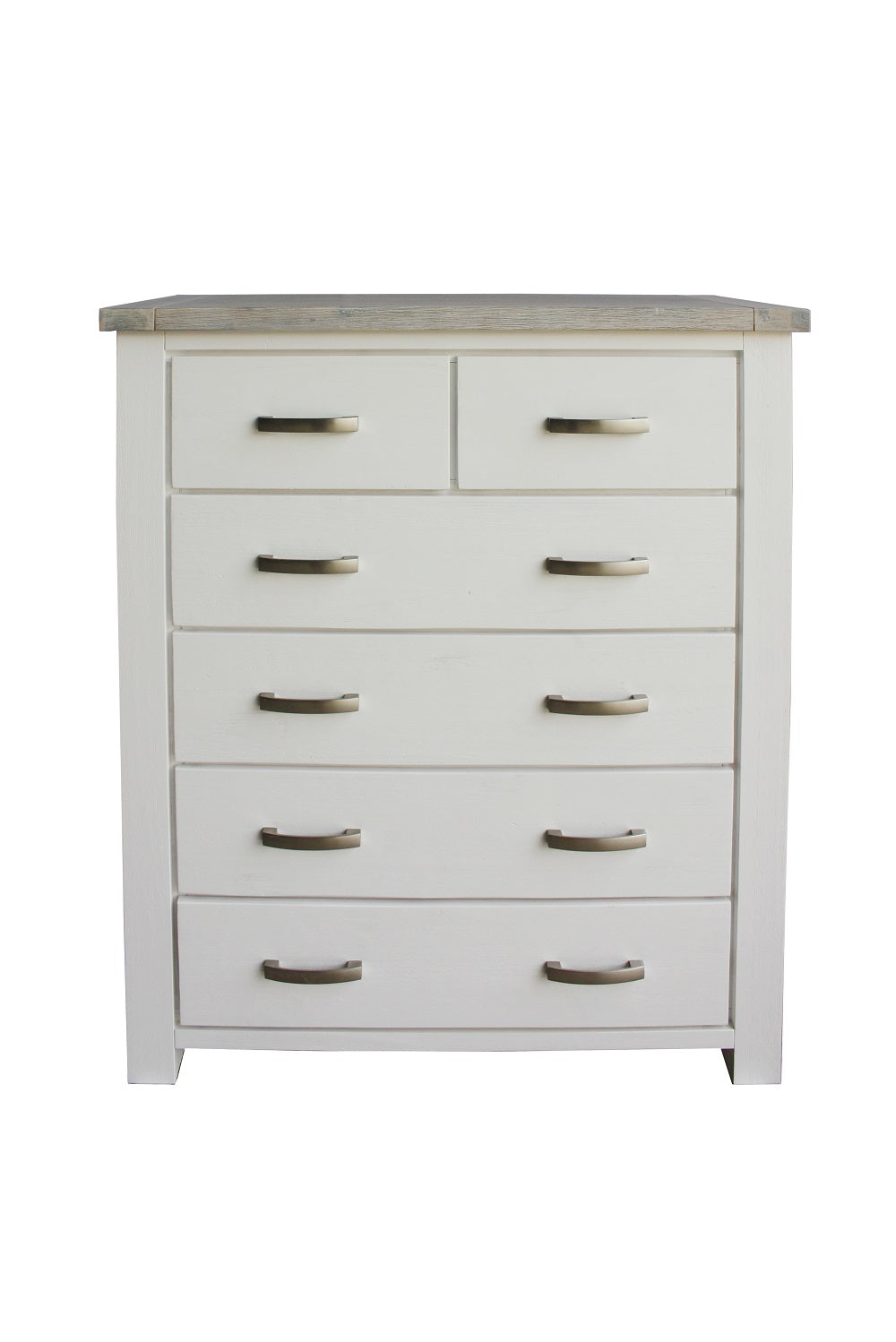 Ashland Beige 6 Drawer Tallboy