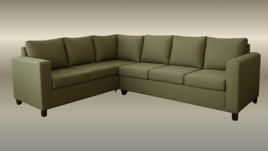Ashlee Corner Sofa (Olive Green)