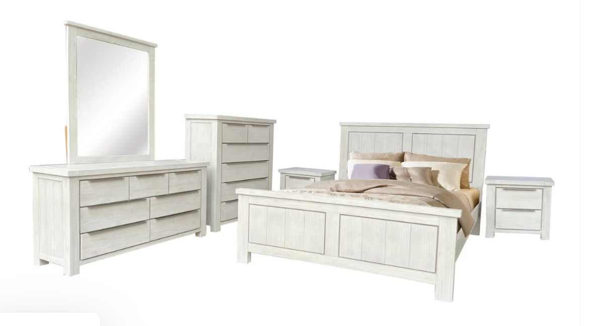 Maranda 6 Piece Bedroom Suite (Pay from $36 / Wk*)