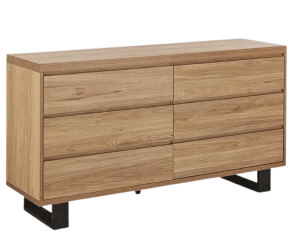 Brians 6-Drawers Lowboy