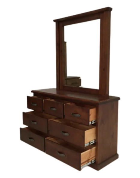 Felton 7-Drawer Dresser With Mirror