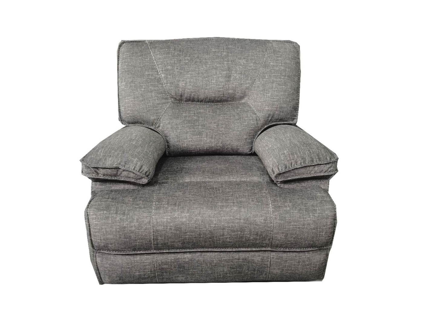 Maryland Fabric Recliner Power Suite With USB (DARK GREY)