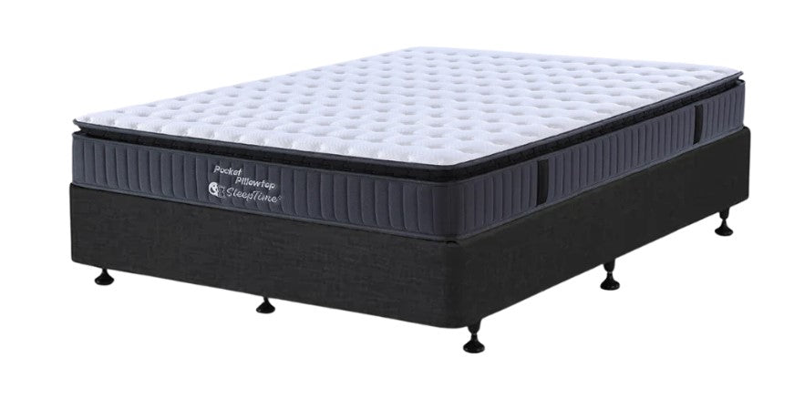 Sleeptime Pocket Pillowtop Mattress with Base