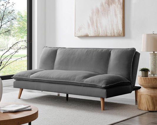 Rome 3 Seater Sofa Bed - Grey