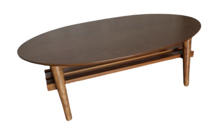 Sal Wooden Coffee Table Walnut Colour