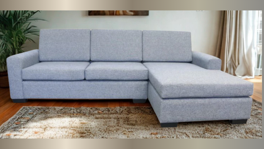 Manilla Sofa with chaise (Grey)