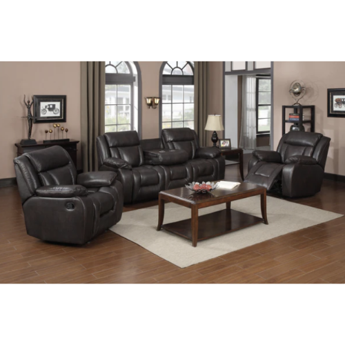 Hudson Recliner Lounge (Dark Brown)