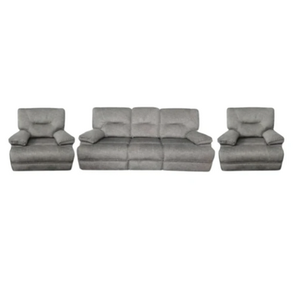 Maryla Fabric Recliner Power Suite With USB (DARK GREY)