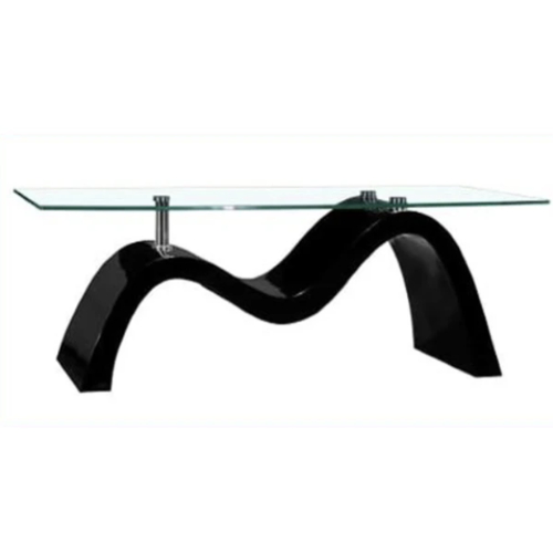 Glass Myron Black Coffee Table