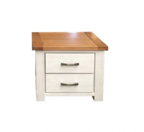 Urban Ash 2 Drawer Bedside Table