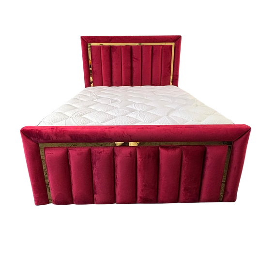 Rubic Storage Bed Base + Headboard