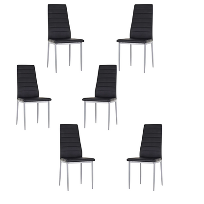 Urban Gloss Dining Chair Black/Beige