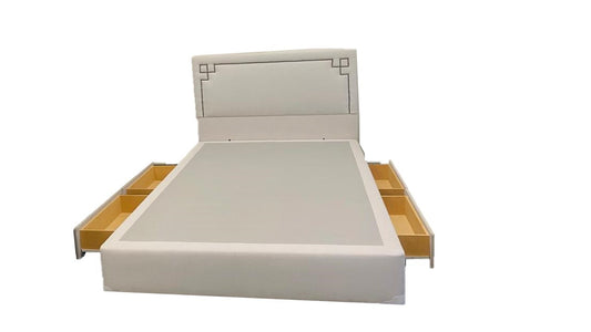 Glaze Storage Bed 4 Drawers & Headboard